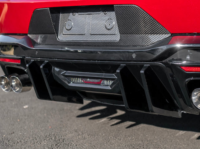 2024+ FORD MUSTANG S650 |  VERSION 2 PACKAGE REAR BUMPER DIFFUSER